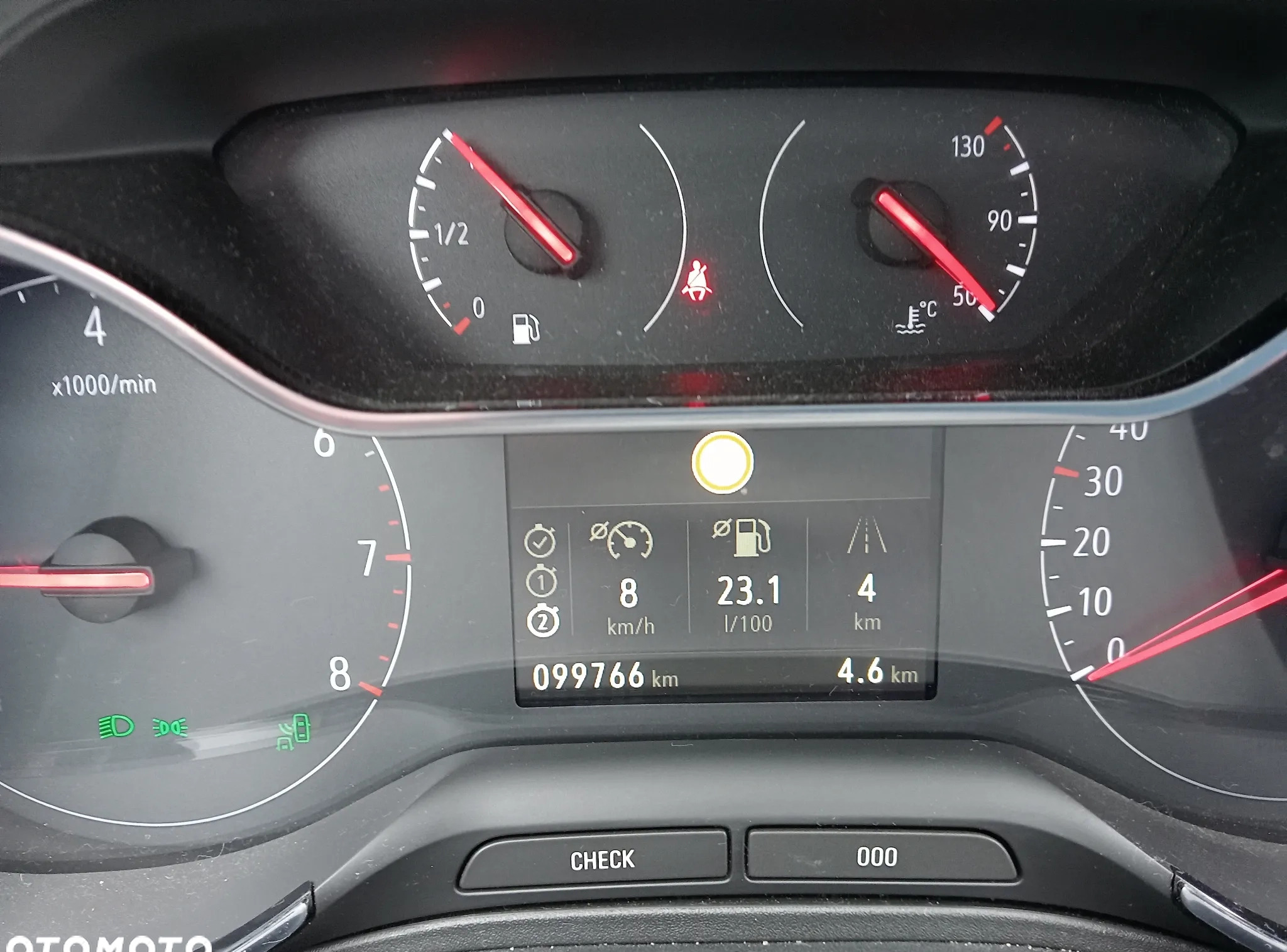 Opel Grandland X cena 69900 przebieg: 99800, rok produkcji 2017 z Małomice małe 46